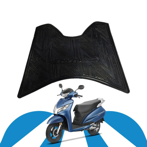 ALPOverseas Scooter Foot/Floor Mat for Honda Activa125 cc , Black