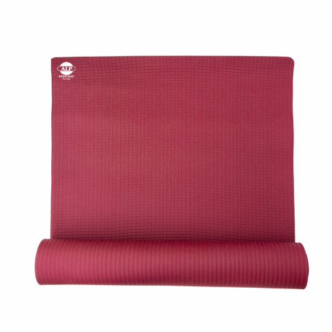 ALP Pink Yoga Mat For Women & Men, EPDM Rubber, Eco-Friendly, With Carry Strap, For Meditation, Exercise 100% Bio-Degradable, Anti-Skid, Non-Slippery, Durable (Set of 1, Pink)