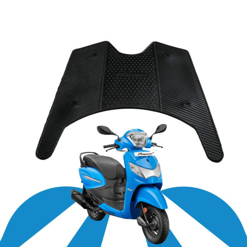 ALP Scooter Foot Mat Black Floor Mat for Hero Pleasure